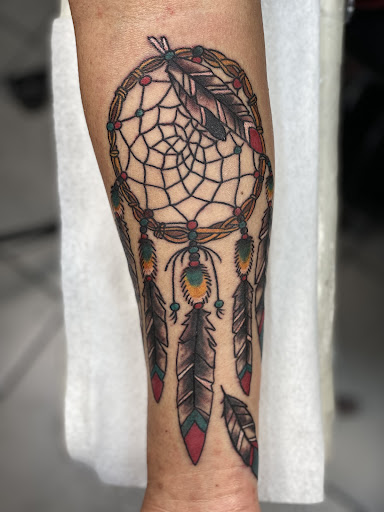 Explore road runner tattoo ideas, creative tattoo ideas in Meridian, available at spACEys Rock N Roll Tattoo