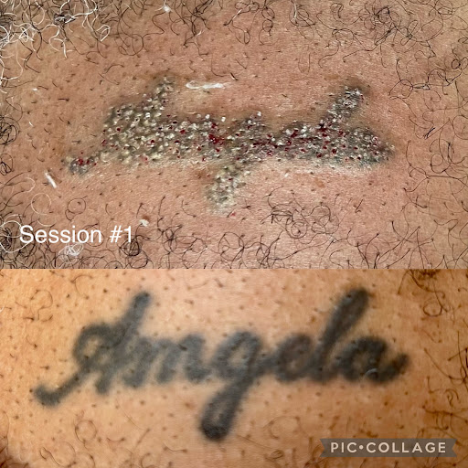 Explore fingerprint tattoo ideas for couples, creative tattoo ideas in Savannah, available at Haute Brows. Cosmetic Tattoo