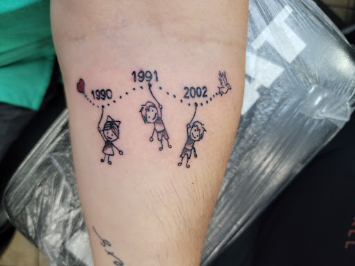 Explore lower stomach tattoo ideas, creative tattoo ideas in Amarillo, available at Music Box Body Art Studio