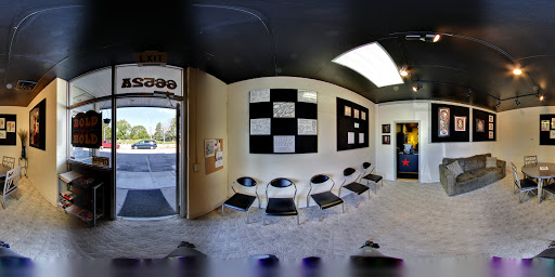 Explore black out tattoo ideas, creative tattoo ideas in Fort Wayne, available at Manco Studios