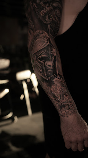 Explore small love tattoo ideas, creative tattoo ideas in Westwood, available at Dom Astro Tattoo Company