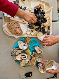 Huître du Restaurant de fruits de mer Dégustation Tonneau Huîtres et Moules à Le Vivier-sur-Mer - n°8