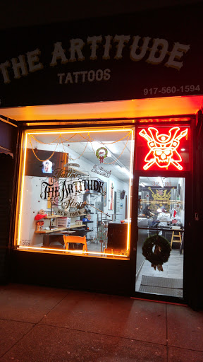 Tattoo Shop «The Artitude Tattoo Shop LLC», reviews and photos, 32-86 Steinway St, Astoria, NY 11103, USA