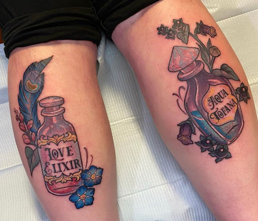 Explore alpha wolf tattoo ideas, creative tattoo ideas in Muncie, available at Fox & Sparrow Tattoo