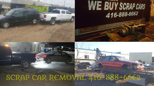 SCRAP JUNK CAR REMOVAL MISSISSAUGA ( WE DON'T SELL USED PARTS)
