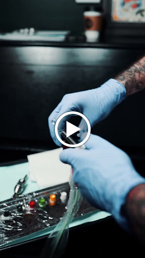 Explore mens collarbone tattoo ideas, creative tattoo ideas in Kissimmee, available at Fallen Sparrow Tattoo Co