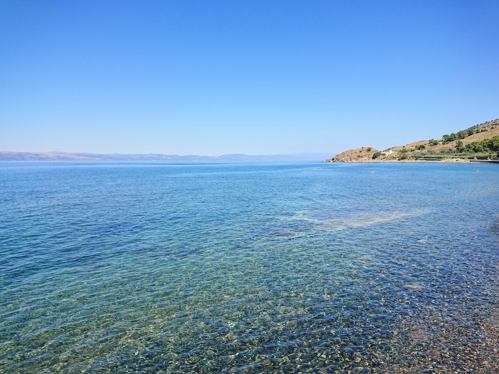 Paralia Efthalou'in fotoğrafı dağlarla çevrili