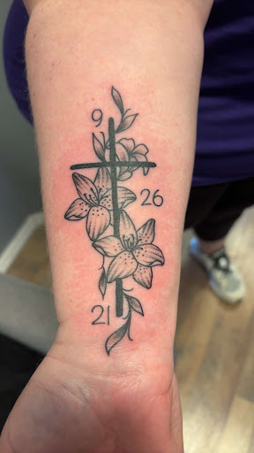 Explore cross tattoo ideas small, creative tattoo ideas in Seymour, available at 3 Sevens Tattoo