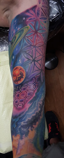 Explore palestine tattoo ideas, creative tattoo ideas in Webster, available at MOONSHINE INK TATTOO CO.