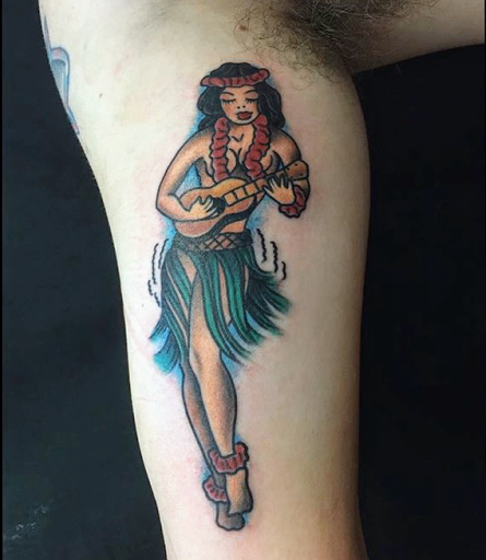 Explore men half sleeve tattoo ideas, creative tattoo ideas in San Diego, available at Funhouse Tattoo