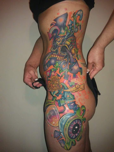 Explore chrome tattoo ideas, creative tattoo ideas in Prince Frederick, available at Red Octopus Tattoos