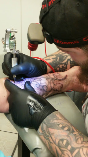 Explore black panther tattoo ideas, creative tattoo ideas in Middleboro, available at Darkside Kustoms