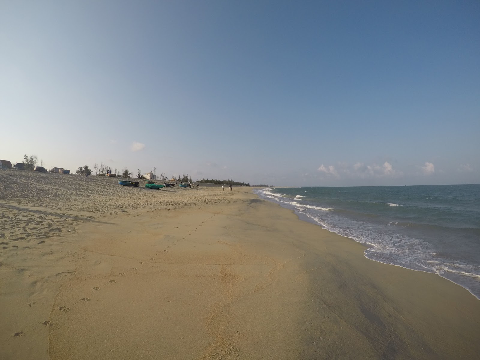 Photo de An Chuan Beach avec sable lumineux de surface