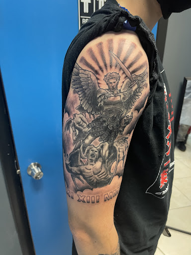 Explore army veteran tattoo ideas, creative tattoo ideas in Saint Petersburg, available at Ink Godz Tattoos
