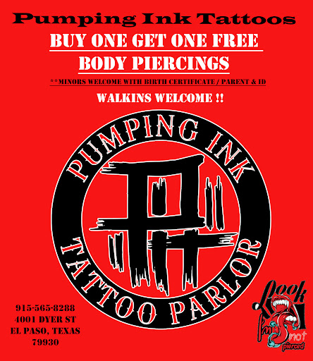 Explore patch work tattoo ideas, creative tattoo ideas in El Paso, available at Pumping Ink Tattoo Parlor