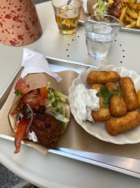 Gyros du Restaurant grec Filakia, Petit Café d'Athènes à Paris - n°4