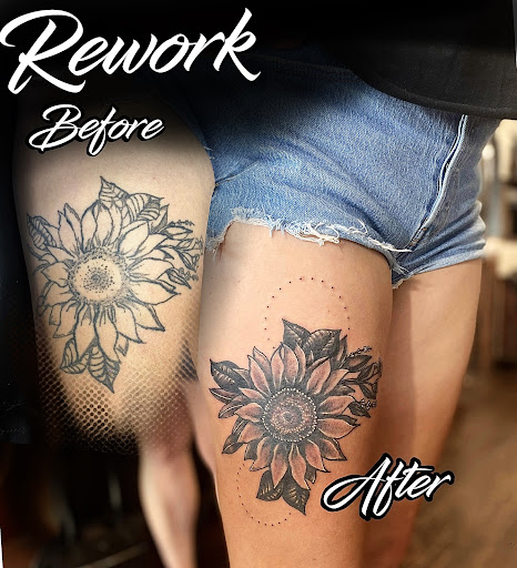 Explore boho tattoo ideas, creative tattoo ideas in Ocala, available at Beauty in a Canvas Tattoo and Art Gallery