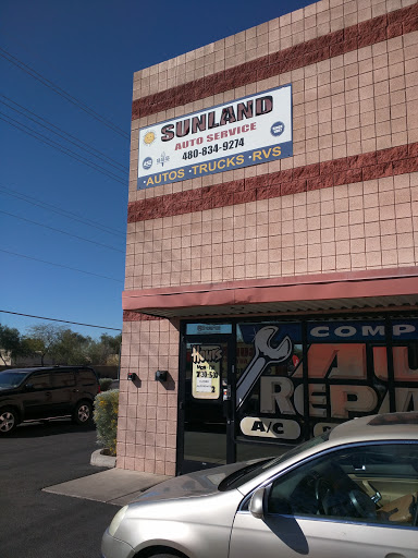 Auto Repair Shop «Sunland Auto Service», reviews and photos, 3530 E Broadway Rd, Mesa, AZ 85204, USA