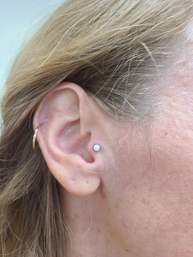 Explore male thigh tattoo ideas, creative tattoo ideas in Nacogdoches, available at Primal Piercing & Jewelry