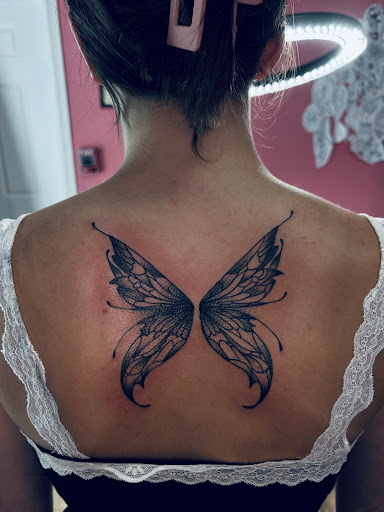 Explore small initial tattoo ideas, creative tattoo ideas in North Tonawanda, available at Dark Side Ink Tattoo Studio