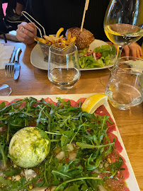 Carpaccio du Restaurant français Grain De Folie à Toulouse - n°6