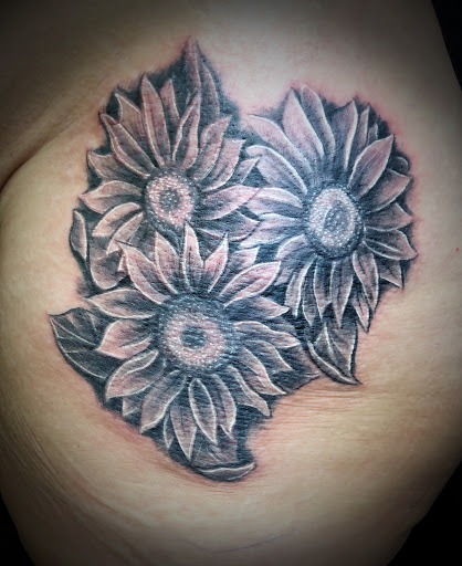 Explore mens family sleeve tattoo ideas, creative tattoo ideas in Greenfield, available at Tattoos In Time Studio