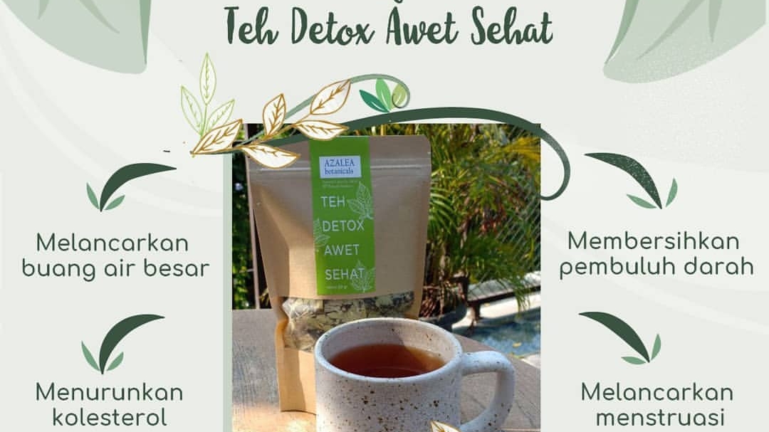 Teh Detox Awet Sehat