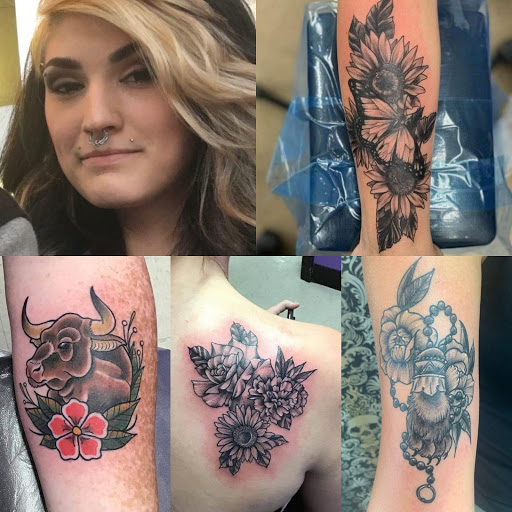 Explore black tattoo cover up ideas, creative tattoo ideas in Crystal City, available at Meraki Tattoo and Piercing