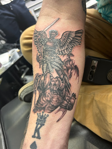 Explore tattoo ideas for fallen soldiers, creative tattoo ideas in Fort Myers, available at Loyal 2 The Coil Tattoos & Piercings (Edison Mall Location Entrance F)