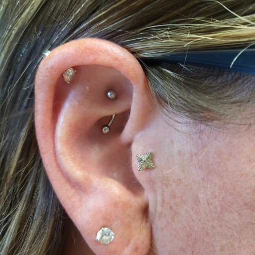 Explore family leg tattoo ideas, creative tattoo ideas in Memphis, available at Rose Quartz Body Adornment LLC