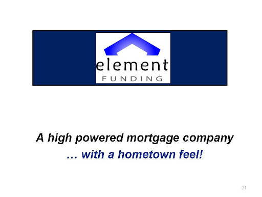 Mortgage Lender «Element Funding: James Carter, Mortgage Banker», reviews and photos