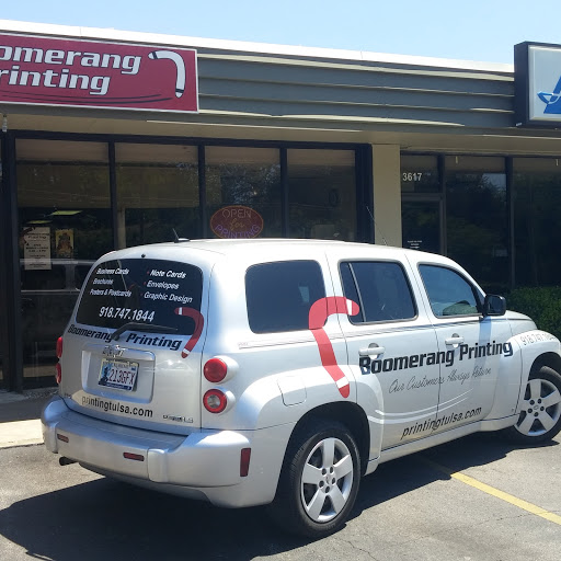 Commercial Printer «Boomerang Printing LLC», reviews and photos, 3615 S Harvard Ave, Tulsa, OK 74135, USA