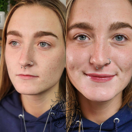 Explore chest sleeve tattoo ideas, creative tattoo ideas in Minocqua, available at Whisky Rose Tattoo Parlor