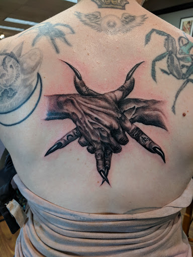 Explore bioshock tattoo ideas, creative tattoo ideas in New Hartford, available at Bodily Charm Tattoo & Piercing