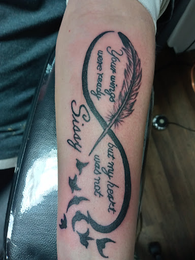 Explore guy thigh tattoo ideas, creative tattoo ideas in Hot Springs National Park, available at Intenze Images