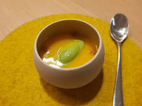 Soupe de potiron du Restaurant gastronomique PRAIRIAL • Confluence à Lyon - n°13