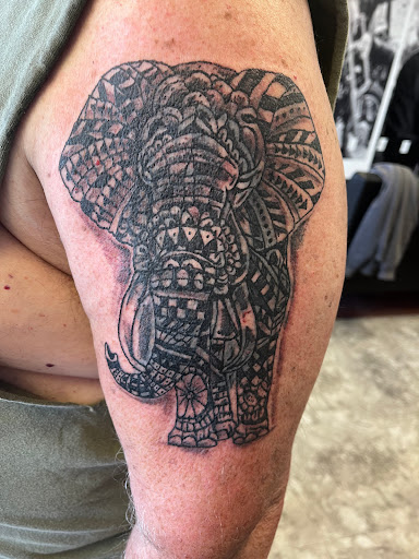 Explore mexican tattoo ideas for men, creative tattoo ideas in Seymour, available at American Gypsy Tattoo Corp.