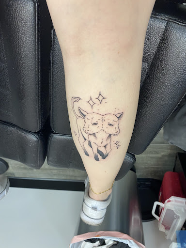 Explore tattoo ideas leg calf, creative tattoo ideas in Mesa, available at The Tattoo Lounge