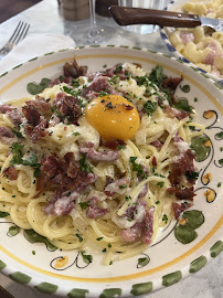 Pâtes à la carbonara du Restaurant italien LA TRATTORIA à Reims - n°9