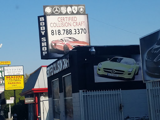 Auto Body Shop «Certified Collision Craft», reviews and photos, 4330 Woodman Ave, Sherman Oaks, CA 91423, USA