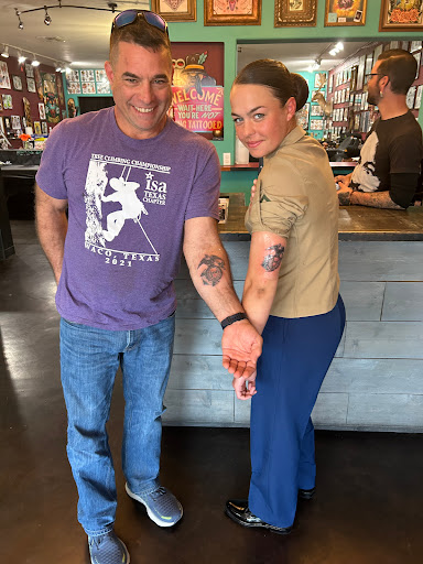 Explore automotive tattoo sleeve ideas, creative tattoo ideas in San Diego, available at Sideshow Tattoo and Piercing