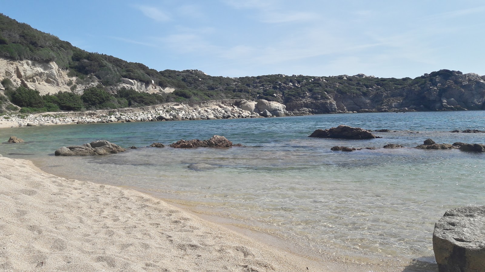 Photo of Plage de Cala Sciumara with very clean level of cleanliness