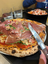 Pizza du Restaurant italien Fratelli Parisi.. Brasserie italienne à Lyon - n°10