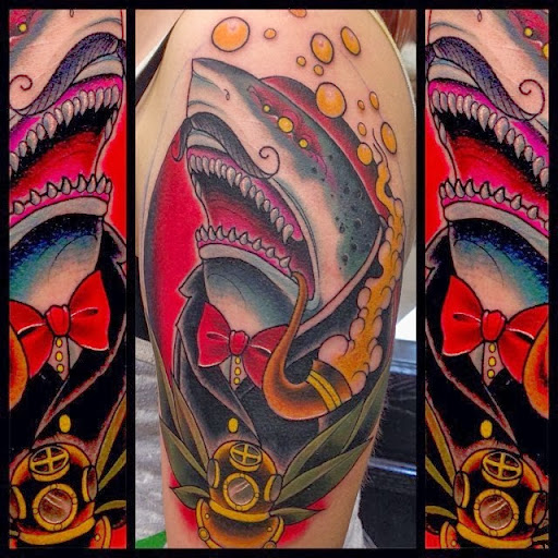 Tattoo Shop «Dapper Ink Tattoo», reviews and photos, 2077 N Zaragoza Rd #105, El Paso, TX 79938, USA