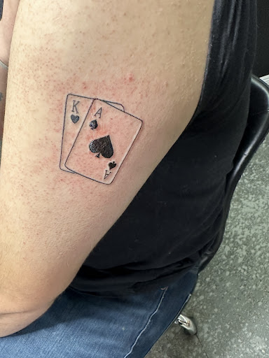 Explore billy joel tattoo ideas, creative tattoo ideas in Las Vegas, available at 70Duece Tattoos