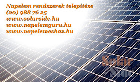 SolarSide Kft - Napelem rendszer telepítés