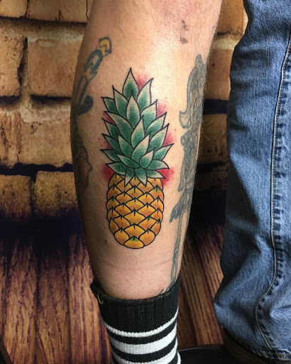 Explore night sky tattoo ideas, creative tattoo ideas in Modesto, available at Dying Art Tattoo