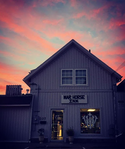 Explore disney couple tattoo ideas, creative tattoo ideas in Kent, available at War Horse Ink