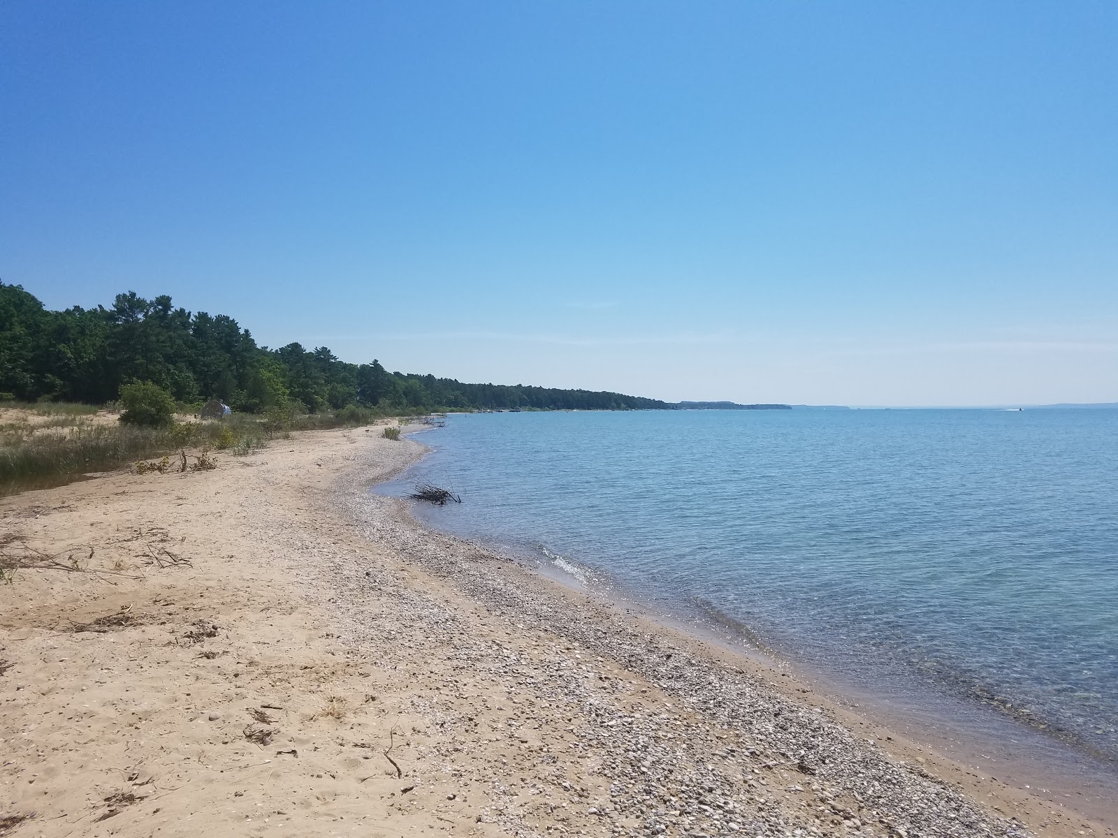 Photo of Elk Rapids Day Beach with bright sand surface