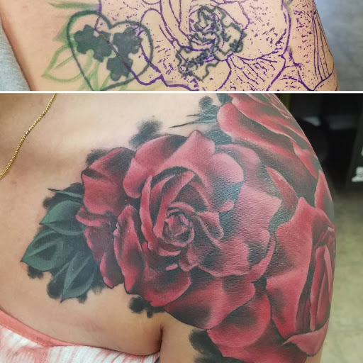 Tattoo Shop «Grapes Designs», reviews and photos, 103 S 3rd St, Scottsville, KY 42164, USA